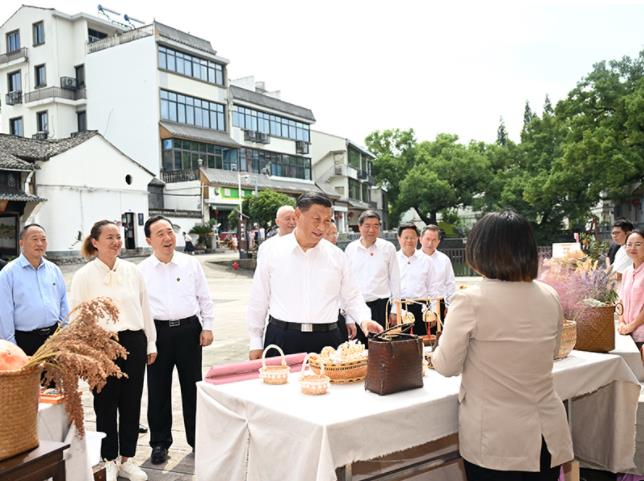 習(xí)近平在浙江考察時強調(diào) 始終干在實處走在前列勇立潮頭 奮力譜寫中國式現(xiàn)代化浙江新篇章 返京途中在山東棗莊考察