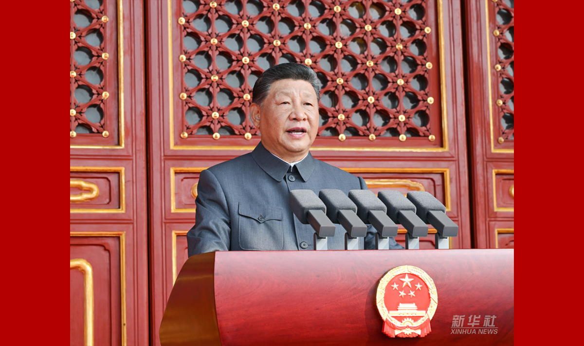 紀(jì)念中國(guó)人民抗日戰(zhàn)爭(zhēng)暨世界反法西斯戰(zhàn)爭(zhēng)勝利80周年大會(huì)在京隆重舉行 習(xí)近平發(fā)表重要講話并檢閱受閱部隊(duì)