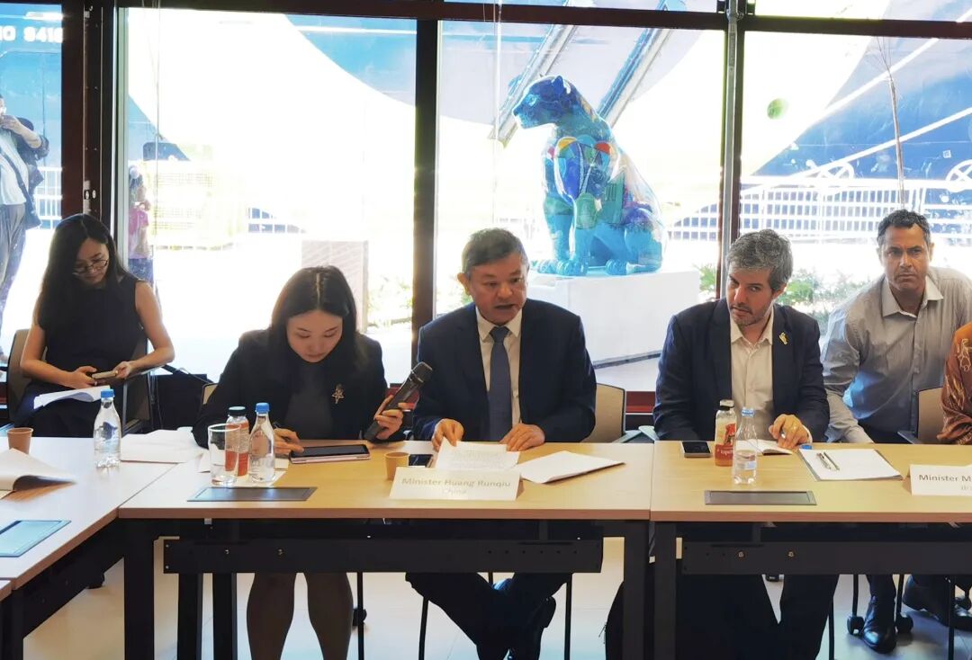 生態環境部部長黃潤秋出席甲烷與其他非二氧化碳溫室氣體峰會并會見外方高級代表